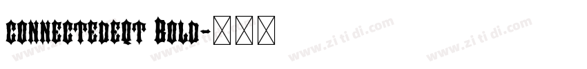 connectedeqt Bold字体转换 connectedeqt Bold字体转换